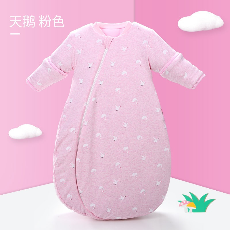 Baby Sleepsack Wearable Blanket Cotton Sleeping Bag Long Sleeve