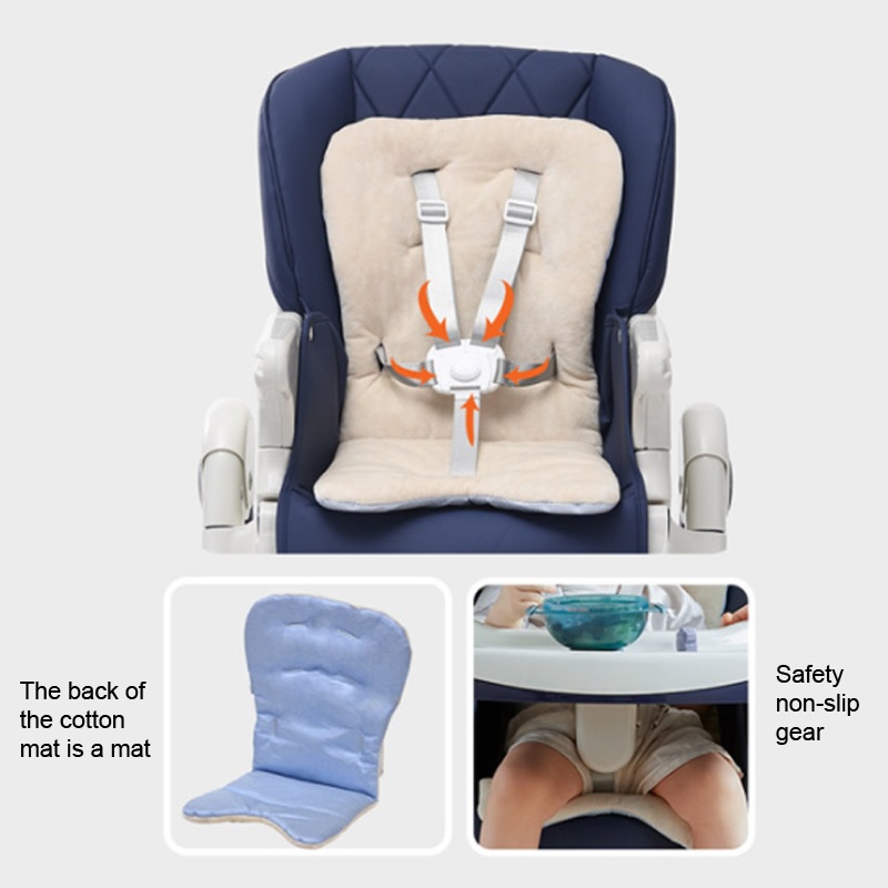A 2-in-1 highchair that can be used for a long time, with a service